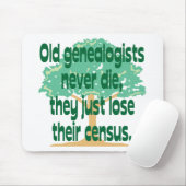 Alte Genealogists die nie Mousepad (Mit Mouse)