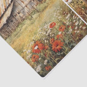 Alte, gequälte Barns Seidenpapier (Ausschnitt)