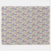 Alte Geschichte Fleecedecke (Vorderseite (Horizontal))