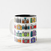 Alte Geschichte Zweifarbige Tasse (Vorderseite Links)