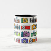 Alte Geschichte Zweifarbige Tasse (Mittel)