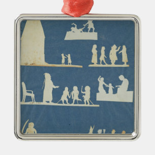 Alte Geschichten Silbernes Ornament