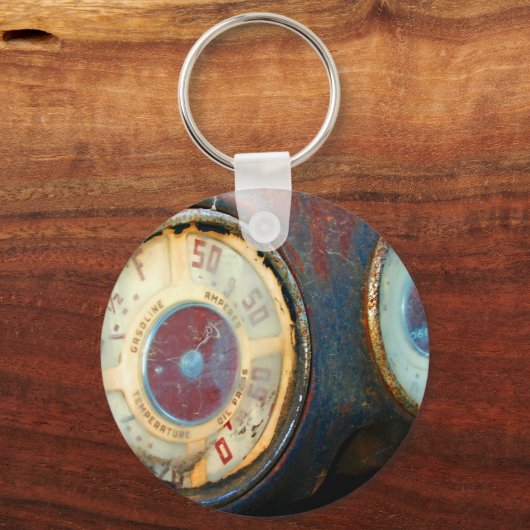 Alte Geschwindigkeit Schlüsselanhänger (Vorderseite)