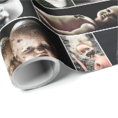 Alte Gespensterpuppen Geschenkpapier (Rolleneckpunkt)
