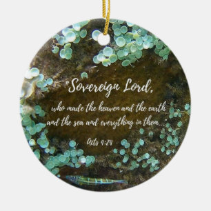 Alte Gewässer Keramik Ornament