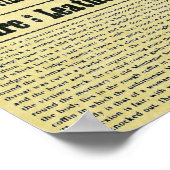 alte, gewollt Plakat-Mordnachbildung aus dem Jahr Poster (Ecke)