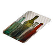Alte Glasflaschen 2 Magnet (Linke Seite)