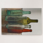 Alte Glasflaschen 2 Puzzle (Horizontal)