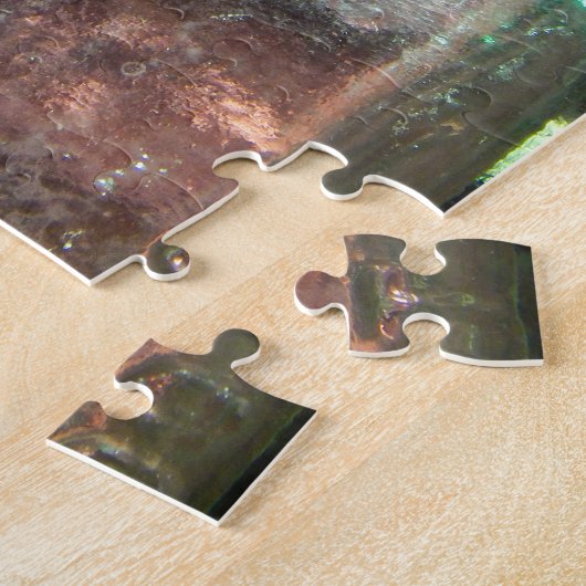 Alte Glass-Flaschen Puzzle (Seite)