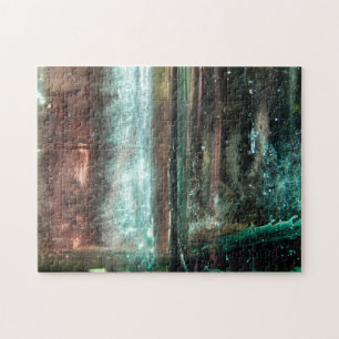 Alte Glass-Flaschen Puzzle