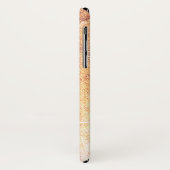 Alte Gold-Metal-Imitation und Ihr Monogramm Case-Mate iPhone Hülle (Hinten/Links)