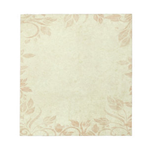 Alte Goldmedaille Vintage Weinroute Notizblock