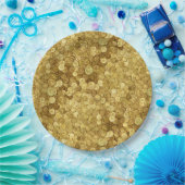 Alte Goldmünzersammlung Pappteller (Party)