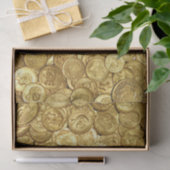 Alte Goldmünzersammlung Seidenpapier (Geschenk)