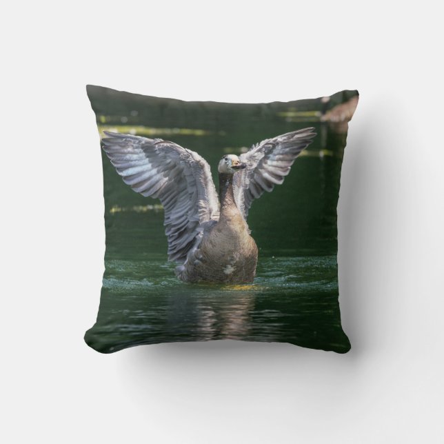 Alte Goose Wing Action Kissen (Vorderseite)