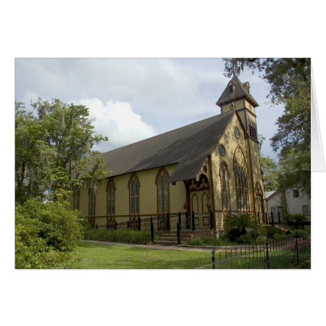 Alte gotische Kirchenkarte (Vorderseite (Horizontal))