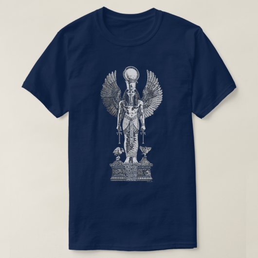 Alte Götter Ägyptens Thoth Osiris Sobek Horus Anu T-Shirt (Design vorne)