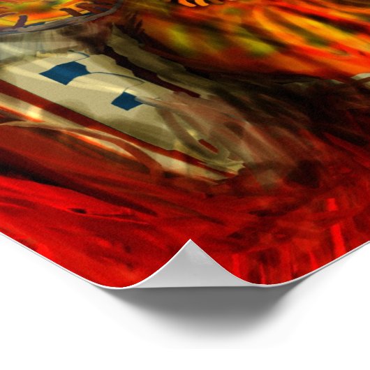 **Alte Götter IV** DIE EINZIGARTIGE DIGITALE KUNST Poster (Ecke)