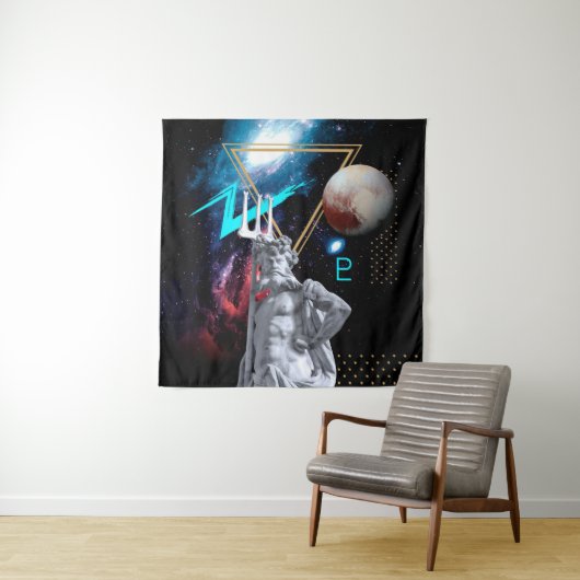 Alte Götter und Planeten: Pluto (gr. Hades) Wandteppich (Beispiel)