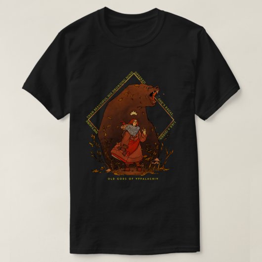 Alte Götter von Appalachen, die Hexenkönigin und d T-Shirt (Design vorne)