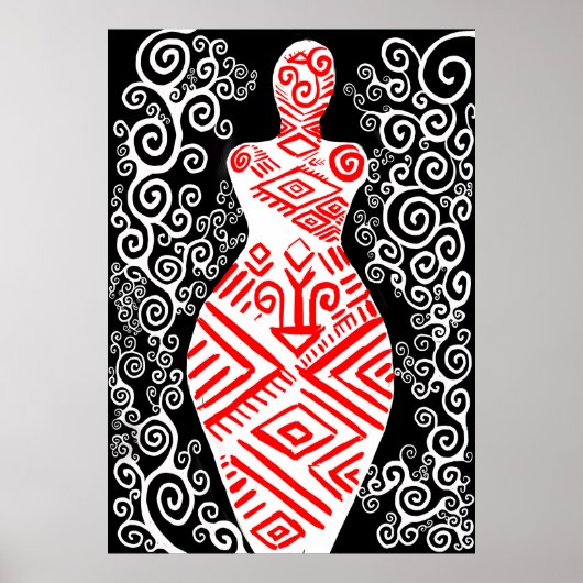 Alte Göttin Poster (Vorne)