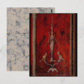 Alte Göttin ~ Postkarte (Vorne/Hinten)