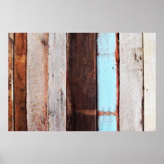 Alte graue Holztapete, schwarz, leer, Poster (Vorne)