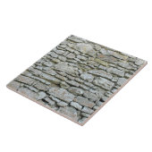 Alte graue Steinwand Fliese (Seite)