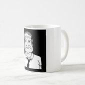 Alte graue Typ-Tasse Kaffeetasse (VorderseiteRechts)