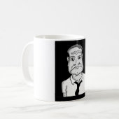 Alte graue Typ-Tasse Kaffeetasse (Vorderseite Links)