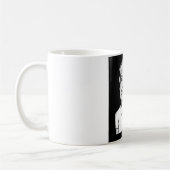 Alte graue Typ-Tasse Kaffeetasse (Links)