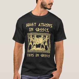 Alte griechische Athen Mythologie und Geschichte B T-Shirt