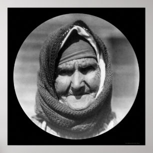 Alte griechische Frau 1923 Poster