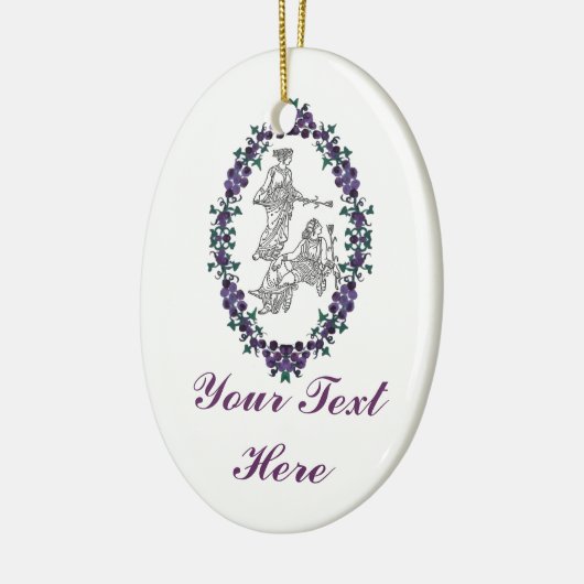 Alte griechische Moden Keramikornament (Links)