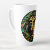 Alte griechische Mystery Latte-Tasse Milchtasse (Linke Ecke)