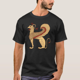 Alte griechische Mythologische Bestie Griffin T -  T-Shirt
