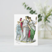 Alte griechische Priesterinnen und Edelfrauen Postkarte (Stehend Vorderseite)