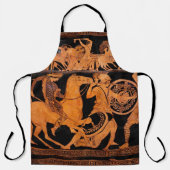 Alte griechische rote Figur, klassische Art der Tö Schürze (Vorderseite)