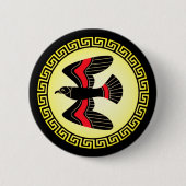 Alte griechische Schilde: Hawk (Air) Button (Vorderseite)