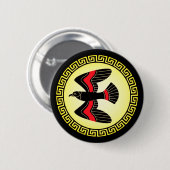 Alte griechische Schilde: Hawk (Air) Button (Vorne & Hinten)