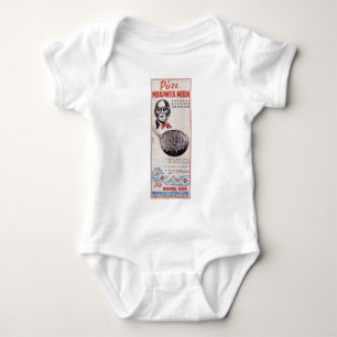 Alte griechische Werbung Uncle Ben Rice Alte Anzei Baby Strampler