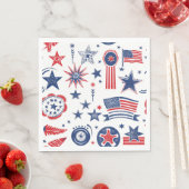 Alte GRILLEN Serviette (Beispiel)