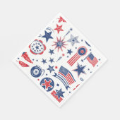 Alte GRILLEN Serviette (Ecke)