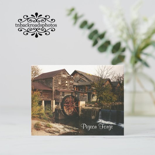 Alte Grist Mill Postkarte