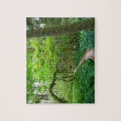 Alte Groves Lodge im Olympischen Nationalpark Puzzle (Vertikal)