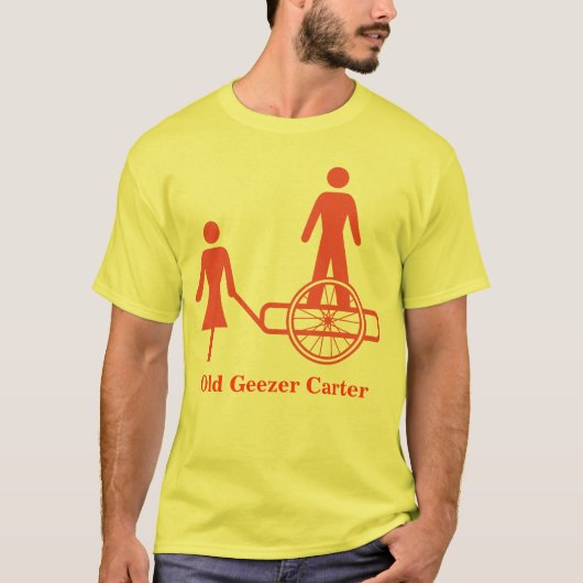 Alte grundlegende T - Shirt-Schablone T-Shirt (Vorderseite)