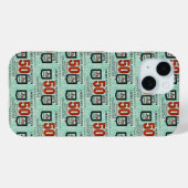 Alte grüne Briefmarke Case-Mate iPhone Hülle (Rückseite (Horizontal))