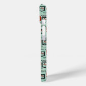 Alte grüne Briefmarke Case-Mate iPhone Hülle (Rückseite / Links)