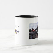 Alte grüne Laufkatze Tasse (Zentrum)