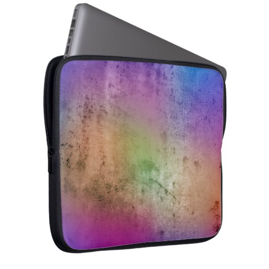 Alte grunfarbige Wand Hintergrund abstrakt, alt, Laptopschutzhülle (Vorne Rechts)